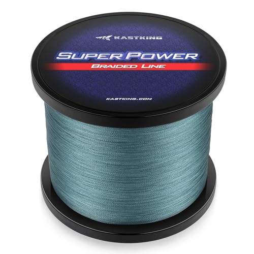 KastKing SuperPower Braided Fishing Line – Abrasion Resistant Braided Lines – Incredible Superline – Zero Stretch – Smaller Diameter – A Must-Have!