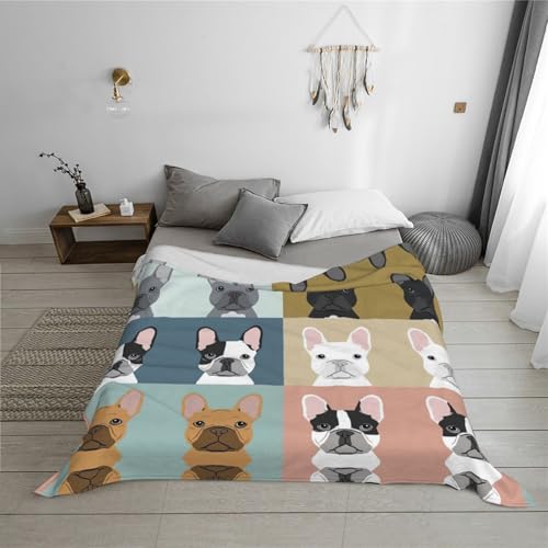 Couverture bouledogue français confortable : le cadeau idéal - 6