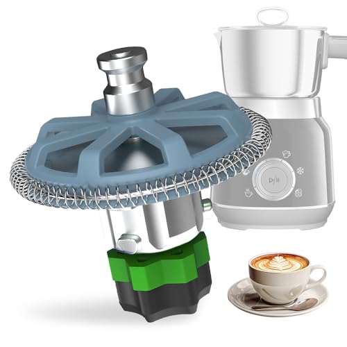 Milchaufschäumer-Aufsatz für Thermomixer TM5 TM6, Edelstahl Milchaufschäumer Zubehör, Milchschäumteile für Kochroboter, Mixer-Zubehör für Küchenmaschine für Latte Macchiato, Cappuccino