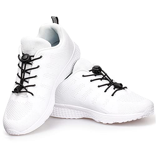 Image of UpUGo Elastic Shoe Laces, No Tie Shoe Laces Tieless for Kids, Adults, Elderly, One Size Fit All