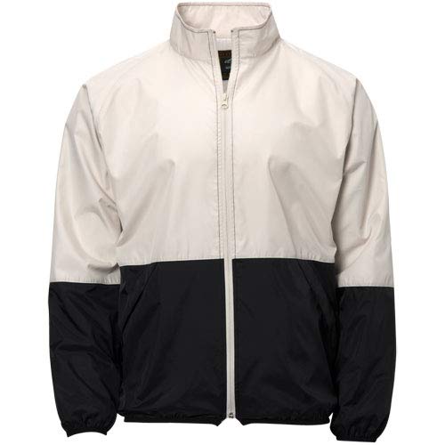 Forrester Packable Waterproof Golf Rain Suit,X-Large Stone/Blk Jacket/Black Pant #TOP2