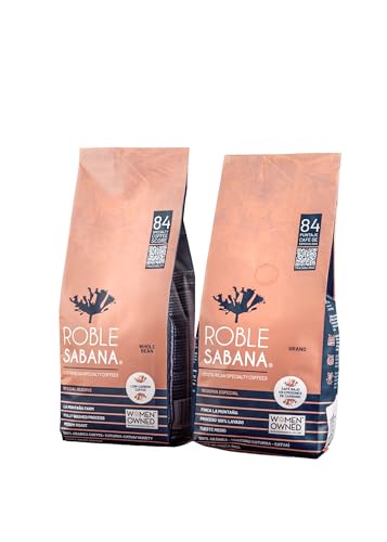 Roblesabana Costa Rica Tarrazú Café en Grano 12oz Pack 2