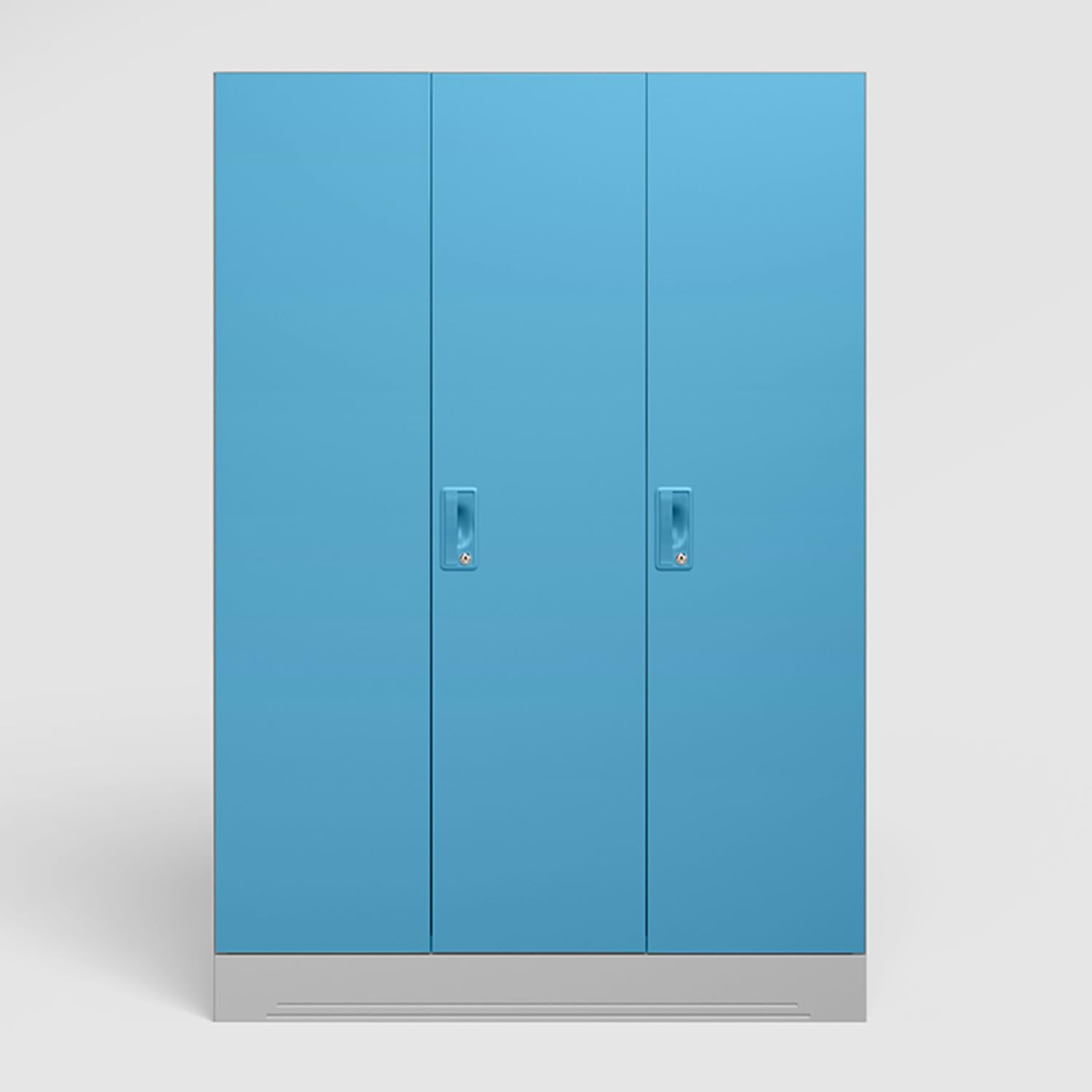 GODREJ INTERIO Slimline 3 Door Steel Almirah (Royal Ivory and Milky Blue) 1 Year Warranty, 7 Shelves, 1 Locker (B0CT8S9L9J) Amazon Price History, Amazon Price Tracker