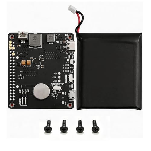 PiSugar S Plus 5000mAh UPS Battery for Raspberry Pi...