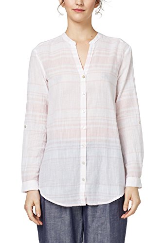 Preisvergleich Produktbild edc by ESPRIT Damen 048CC1F020 Bluse, Mehrfarbig (Nude 685), Small