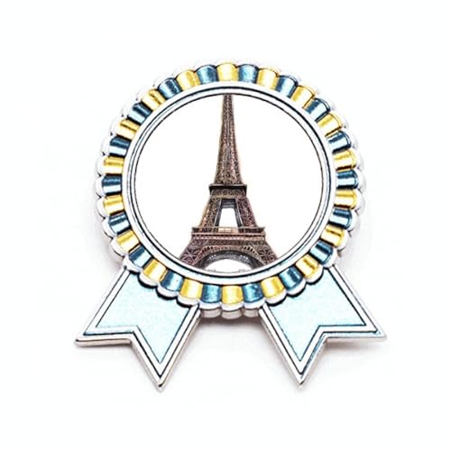Broche Paris Tour Eiffel en métal taille M pour récompense et cérémonie officielle