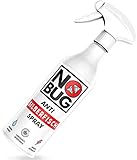 NoBug Anti Silberfische Spray 500ml - Zuverlässig Silberfische bekämpfen - Mittel gegen Silberfische mit Langzeitschutz