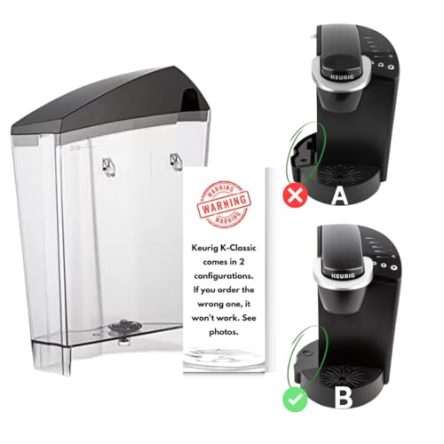 Replacement Water Reservoir Tank for Keurig K-Classic ONLY - CONFIGURATION B (Newer Version). (WILL NOT WORK FOR ANY KEURIG 2.0 MACHINES). ([IMPORTANT: WATCH VIDEO TO VERIFY CONFIGURATION]) by HAKANO - Used condition - US$25.40