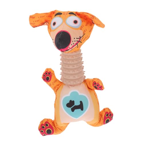 BESPORTBLE ペット用 中型犬用犬用おもちゃ 漫画の形をしたぬいぐるみ インタラクティブ 丈夫な素材 お手入れ簡単