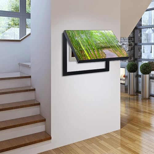 Peinture décorative pour boîte de compteur électrique rabattable 45x35 cm - 4