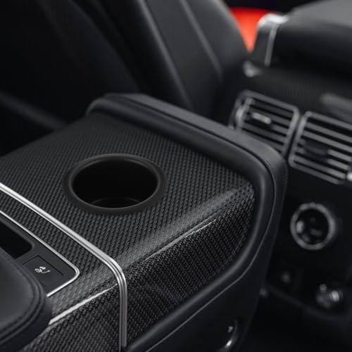 Portavasos de aluminio para carro moderno negro miniatura 5