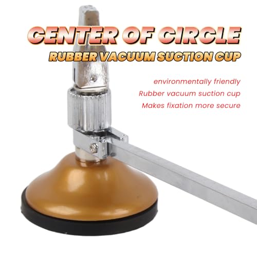 Miniatura 8 de 40cm Cortador De Vidrio Cortador Circular De Vidrio Brújulas Ajustables Cortador De Vidrio Herramienta Corte De Vidrio Cortador De Azulejos Cerámica Profesional Con Ventosa