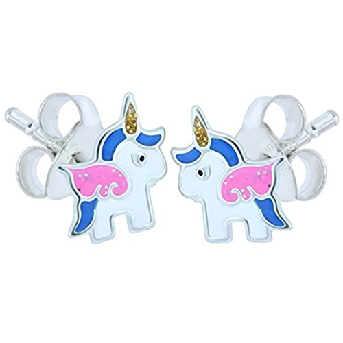 Orecchini in vero argento sterling, a forma di
