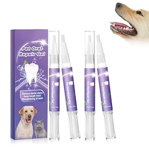 4 Stück Pet Oral Repair Gel Stift