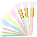 Silicone Stir Stick Kit Silicone Stir Sticks Epoxy Brushes for Mixing Resin, Epoxy, Liquid, Paint, Making Craft Tumblers （9）