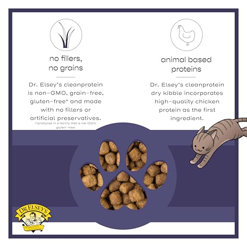 Image of Dr. Elsey's cleanprotein Chicken Cat Kibble 6.6 lb. Bag (Pack of 3)