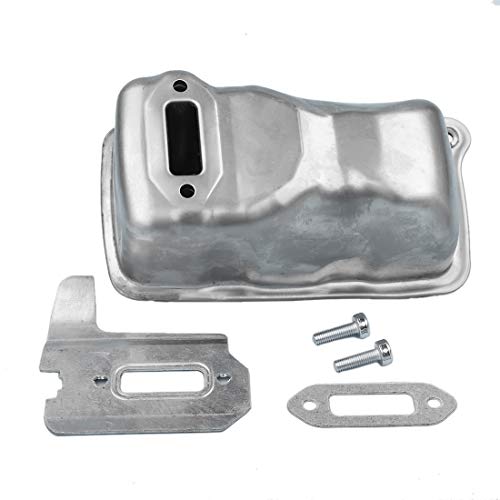 AUMEL 4238-140-0611 Exhaust Muffler Assembly for STIHL TS410 TS420 Cut Off Saw w/Gasket