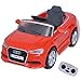vidaXL Automobile Elettrica con Telecomando Audi A3 Rossa