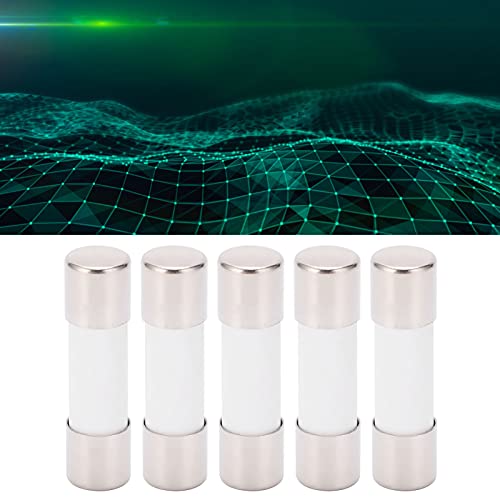 Lwuey Fuse Tube Photovoltaic Protection Set Kit, Slow Blow Fuses Tubes DC Fusetube Fast Assortment Protect 2ms Time Constant 1000V 10x38mm Reliable Performance Replacement for Applications 5PCS(15A) - Image 2