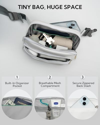 Image of WATERFLY Fanny Pack Belt Bag for Men Women Casual Waist Pack