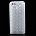 GIZEE Funny Cute Popping Decompression Bubble Wrap Back Soft Silicone Puchi Puchi Case Cover for iPhone 5 5s (White)