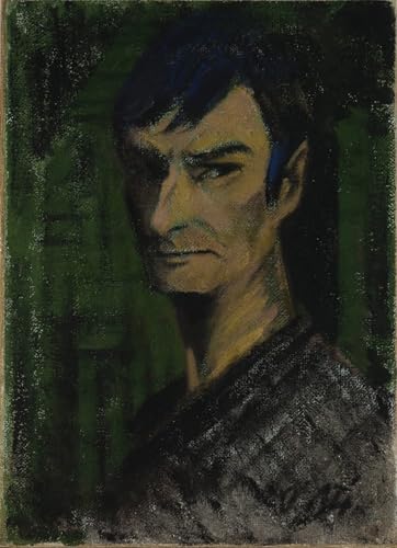Affiche autoportrait célèbre peintre art décorative imprimé sur toile