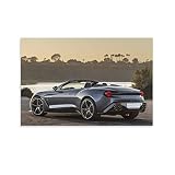 Poster de Supercar pour voiture de course Aston Martin - Poster décoratif sur toile - Impression d'art moderne pour chambre à coucher - 20 x 30 cm