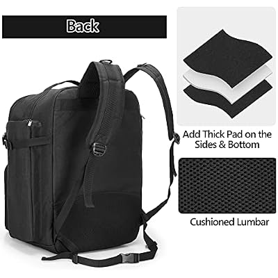 GOBUROS RC Backpack for 1/10 Car, RC Storage Bag with Multi Pockets for Tools and Other Accessories, Easy Carrying with Adjustable Shoulder Strap (Patent Design)