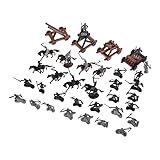 Figurines : ces figurines de soldats sont conçues dans différentes poses, avec elles, les enfants peuvent jouer à un jeu de simulation.