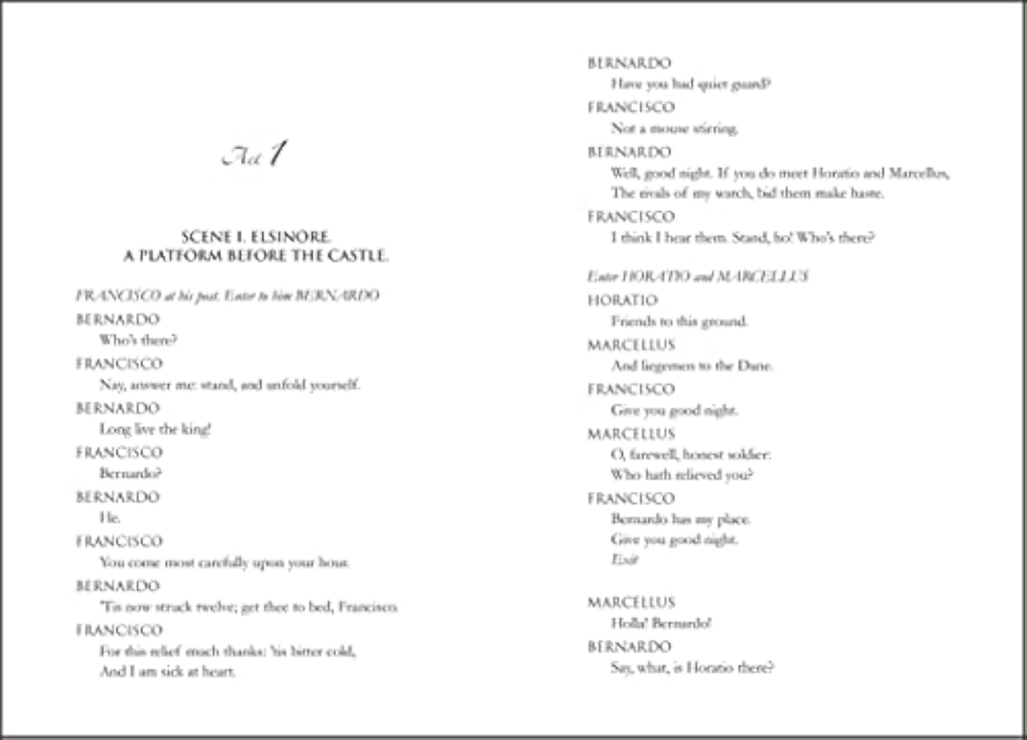 Hamlet, Classic Tragedy by Shakespeare