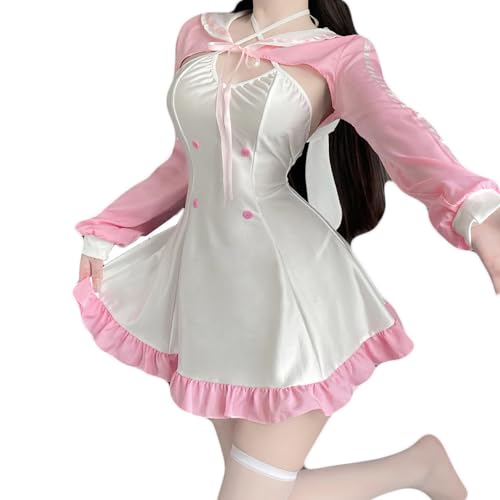 Costume de lapin sexy pour rompre la routine en uniforme de soubrette
