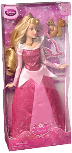 Disney Aurora Classic Doll with Squirrel Figure - 12 Inch