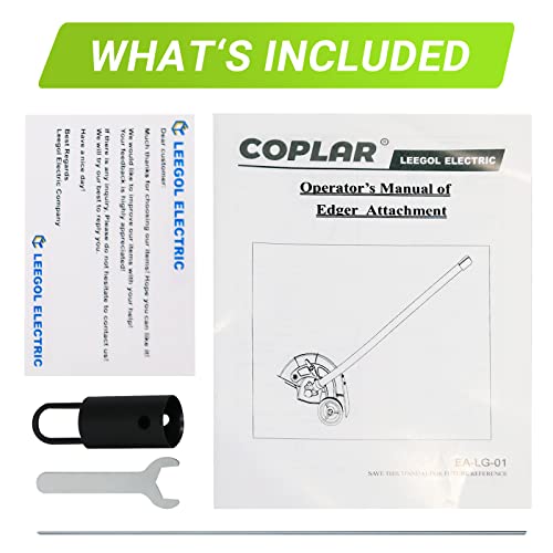 image for COPLAR 9In. Lawn Edger Attachment