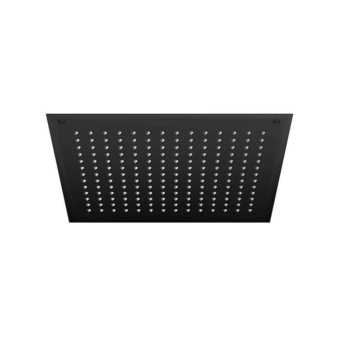 Ducha mural Steinberg Relax Rain, montaje empotrado en el techo, Easy-Clean, 550x550mm, 39065, Color: Matt Black