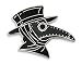 Pinsanity SteamPunk Plague Doctor's Mask Enamel Pin