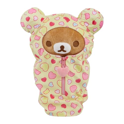 San-X Original Rilakkuma Hearts Sleeping Bag Plush - 15