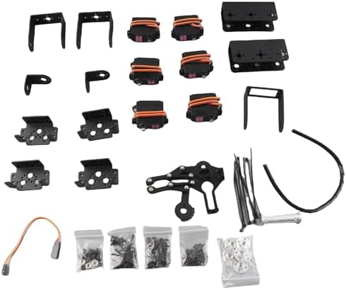 6DOF Mechanical Arm Claw Kit, Manipulator Industrial Robot Mechanical Arm Automatic Robot Parts image 3