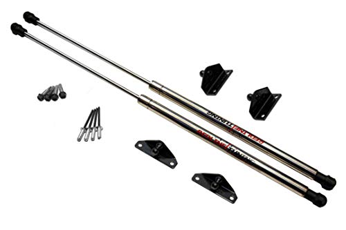 Redline Tuning 21-27010-03 Hood QuickLIFT Elite System Compatible with Toyota Tacoma 2005-2015 (Stainless Steel Struts)