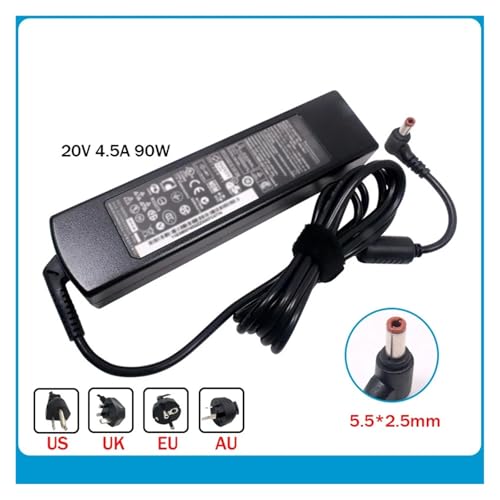 Bloc d'alimentation 20V 4.5A 90W chargeur ordinateur portable - 2