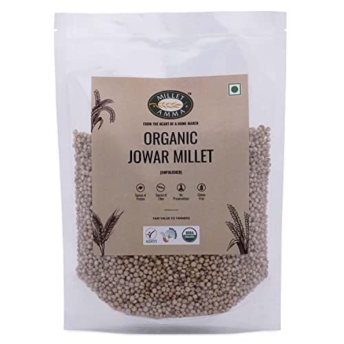 See full amazon price history chart for Millet Amma Unpolished CERTIFIED ORGANIC Jowar Millet Grains | 2 Kg (1kg x 2 Packs) | Great Healthy Breakfast and Diet Food | Helps for Weight Loss Management | Millet Amma Unpolished CERTIFIED ORGANIC Jowar Millet Grains | 2 Kg (1kg x 2 Packs) | Great Healthy Breakfast and Diet Food | Helps for Weight Loss Management | (B0B4PCVWFS) Amazon Price History, Amazon Price Tracker