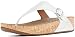 FitFlop Women's The Skinny Thong Sandal,Urban White Matte Leather,US 7 M