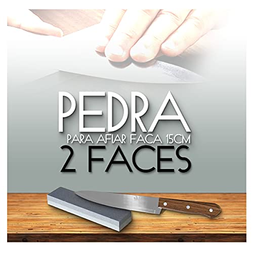 Pedra para Afiar Faca Lâmina Lima 6