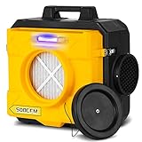 Moonshan Air Scrubber 4-Stage Filtration with UV-C Light, 500 CFM Commercial Air Solution System Dam