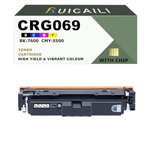 Toner CRG 069 noir pour imprimante de bureau i-sensys MF754Cdw et LBP674Cx