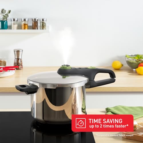 Tefal Secure 5 Trendy Snelkookpan - 6 litres - met stoommand (P2580702)