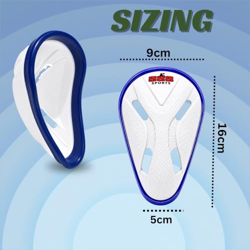 Image of SSS Octopus Abdominal Guard with Extra Soft Rubber Pad (Size & Colour Choice) (Kids, White)