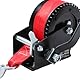 KATSU Tools Handseilwinde 1200lbs 544kg mit 10m Polyesterband, Robuste Winde für Anhänger, Auto, LKW und Notfallbergung 325921