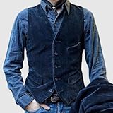 gilet costume homme velours Design élégant : doté d'une fermeture boutonnée et d'une silhouette mince sans manches, ce gilet respire la sophistication et améliore votre look général. Le design de couleur unie ajoute de la polyvalence, ce qui le rend facile à coordonner avec différents styles de vêtements.