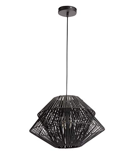 Suspension d'éclairage intérieur noir LUSSIOL lustre moderne salon