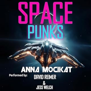Space Punks Audiolibro Por Anna Mocikat arte de portada